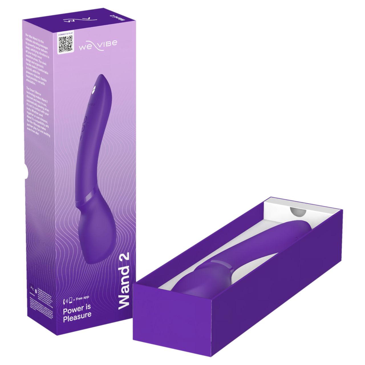 We-Vibe Wand 2 - okos masszírozó vibrátor We-Vibe Wand 2 - okos masszírozó vibrátor