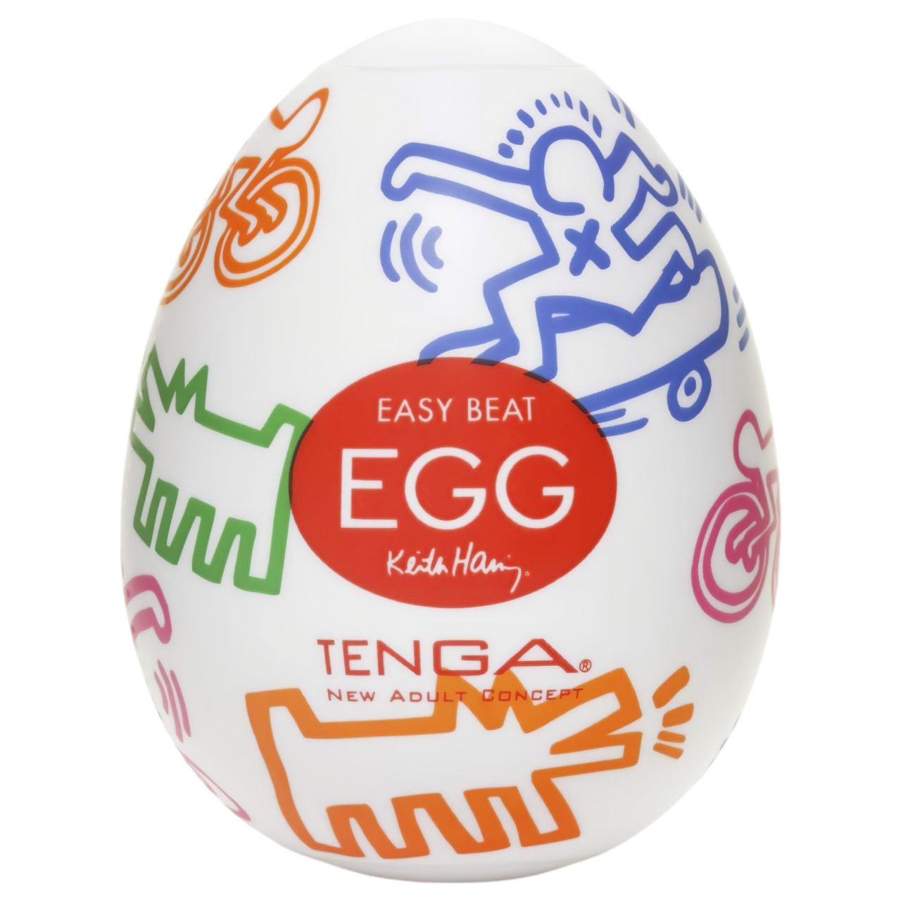 TENGA Egg Keith Haring Street - tojás maszturbátor (1db) TENGA Egg Keith Haring Street - tojás maszturbátor (1db)