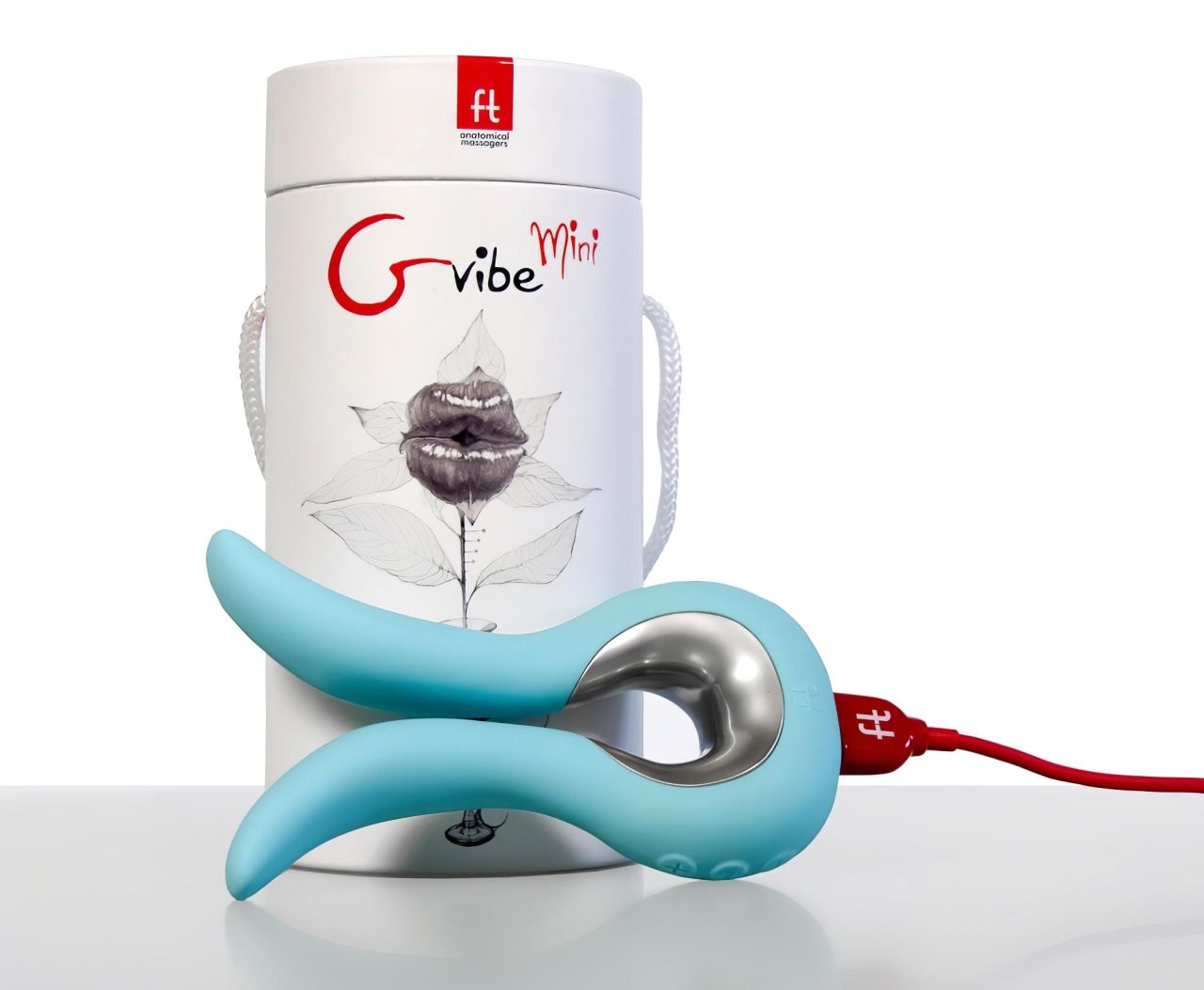 G-vibe Mini - USB-s szilikon vibrátor (menta) G-vibe Mini - USB-s szilikon vibrátor (menta)