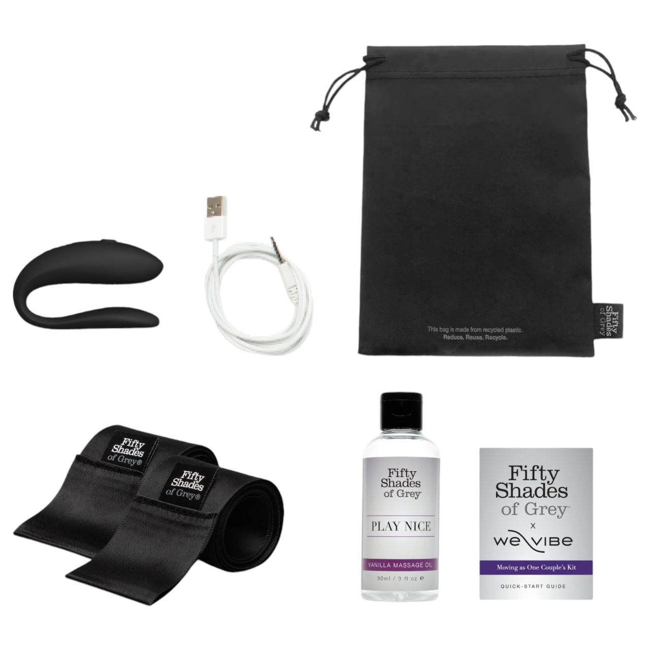 / A szürke ötven árnyalata Moving as One szett + We-Vibe Sync Lite / A szürke ötven árnyalata Moving as One szett + We-Vibe Sync Lite