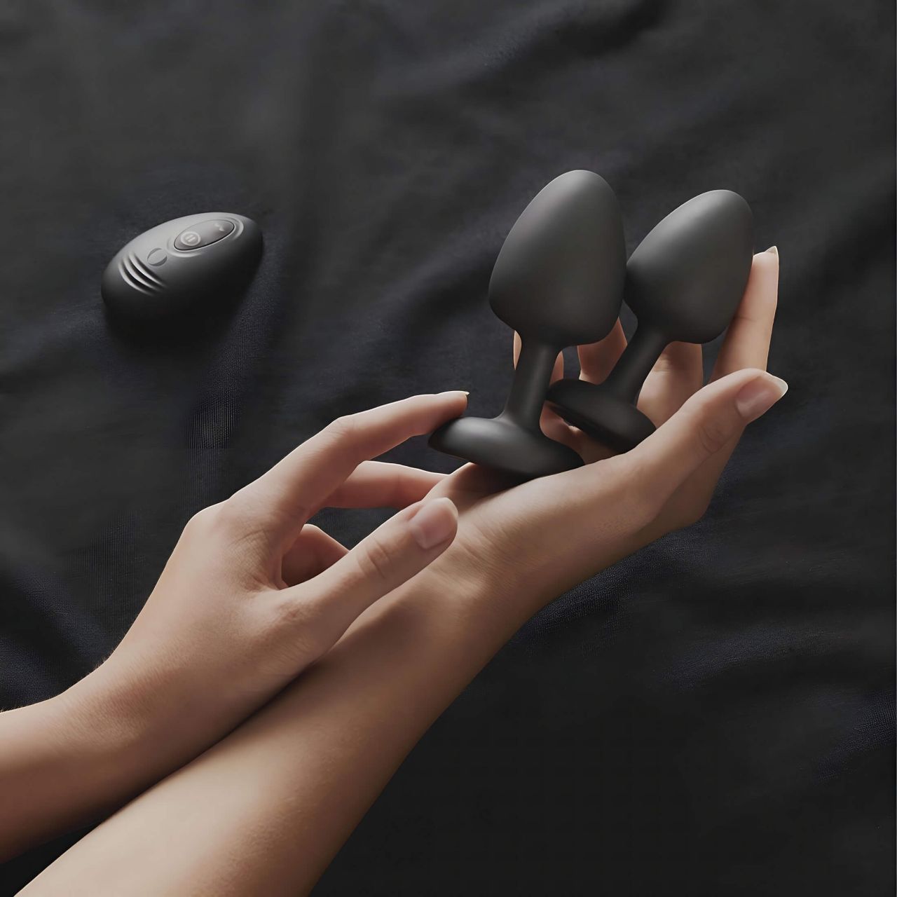 Dorcel - golyós, távirányítós anál vibrátor M - (fekete) Dorcel - golyós, távirányítós anál vibrátor M - (fekete)
