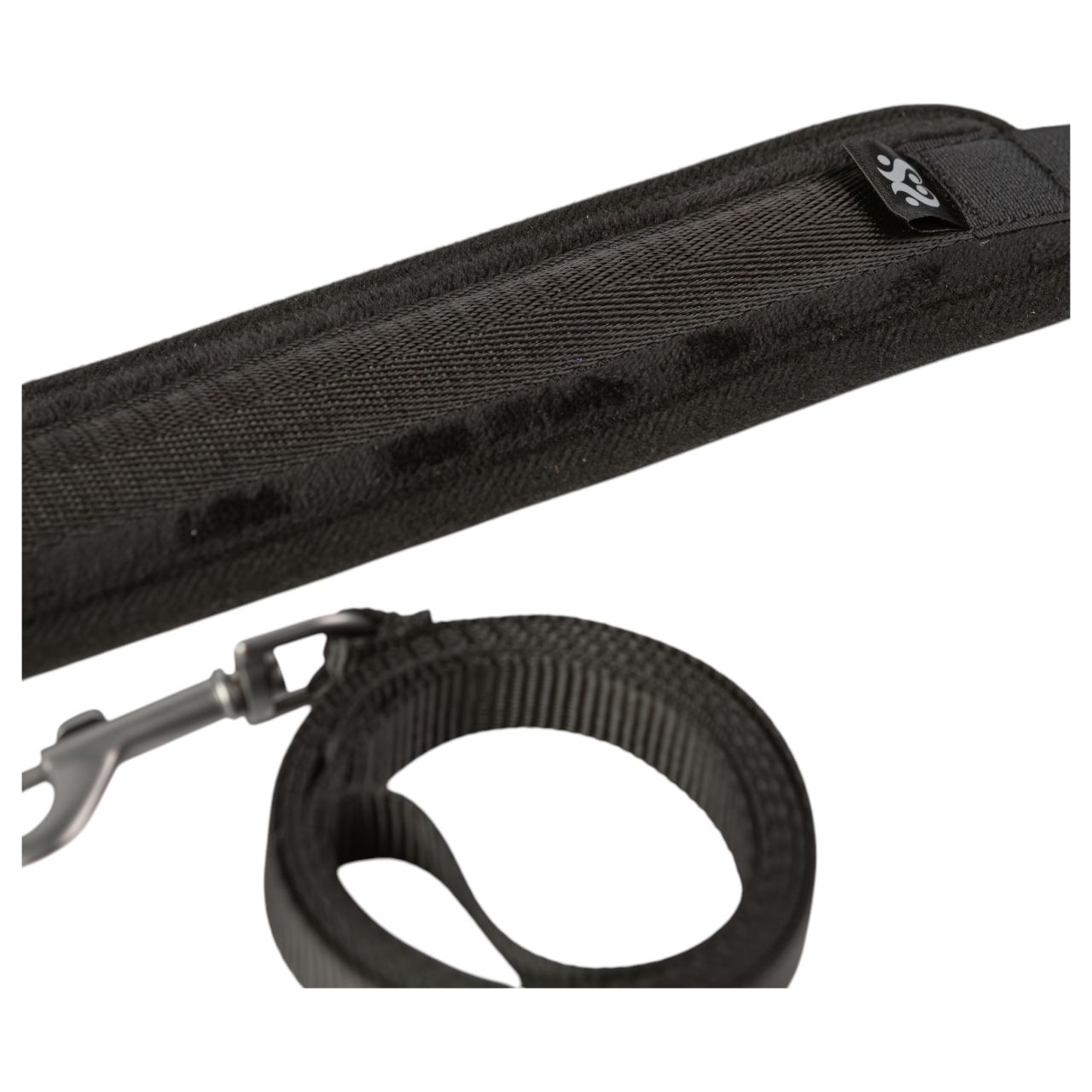 Sei Mio - nyakörv és póráz (fekete) Sei Mio - nyakörv és póráz (fekete)