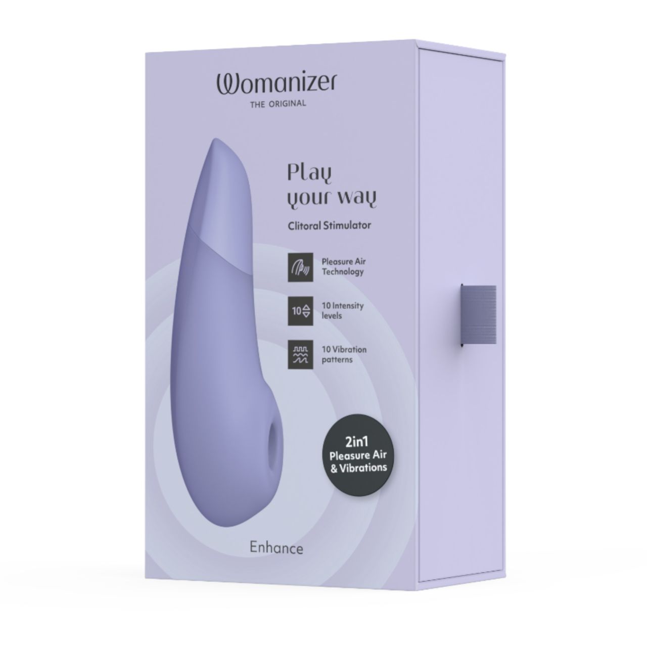 Womanizer Enhance 2in1 csiklószívó + vibrátor (lila) Womanizer Enhance 2in1 csiklószívó + vibrátor (lila)