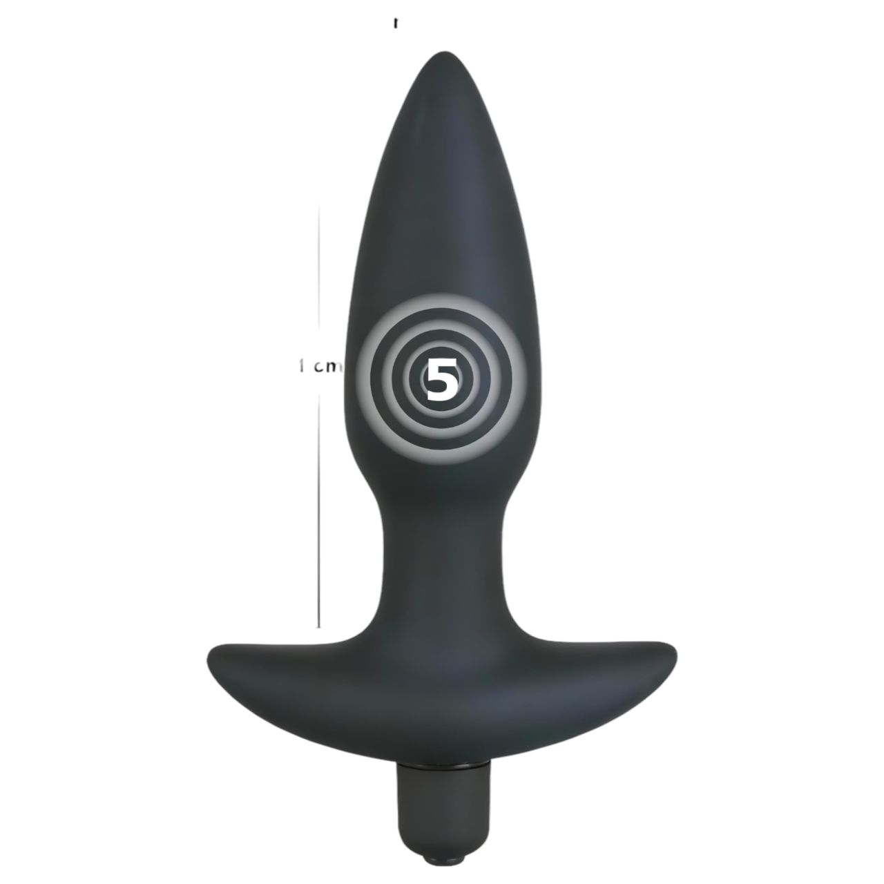 Black Velvet anál plug vibrátor - közepes