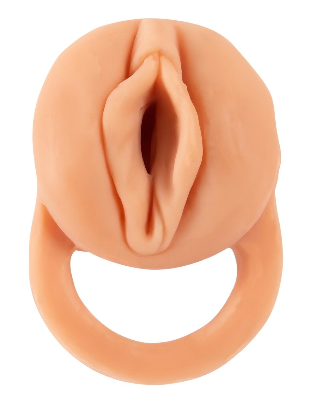 Nature Skin - péniszköpeny és műpunci - 18 cm (testszínű) Nature Skin - péniszköpeny és műpunci - 18 cm (testszínű)