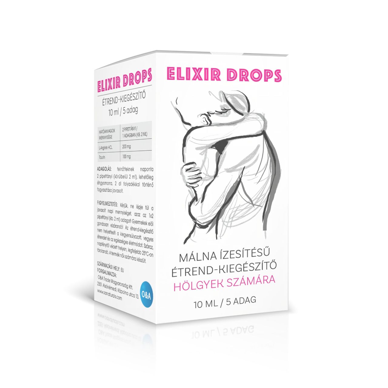 ELIXIR - női vágyfokozó cseppek (10ml) - málna