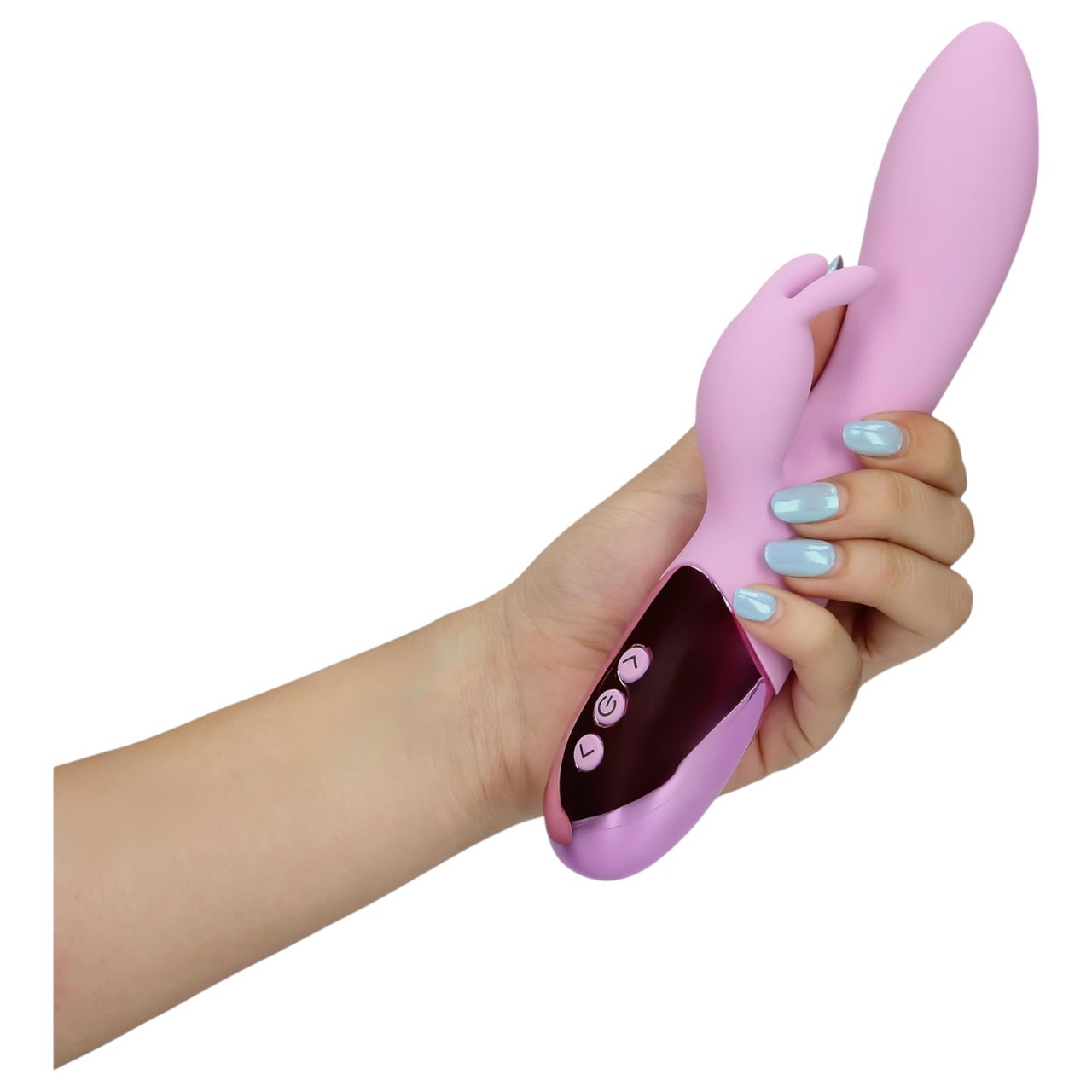 Loveline - akkus, nyuszis csiklókaros vibrátor (pink) Loveline - akkus, nyuszis csiklókaros vibrátor (pink)