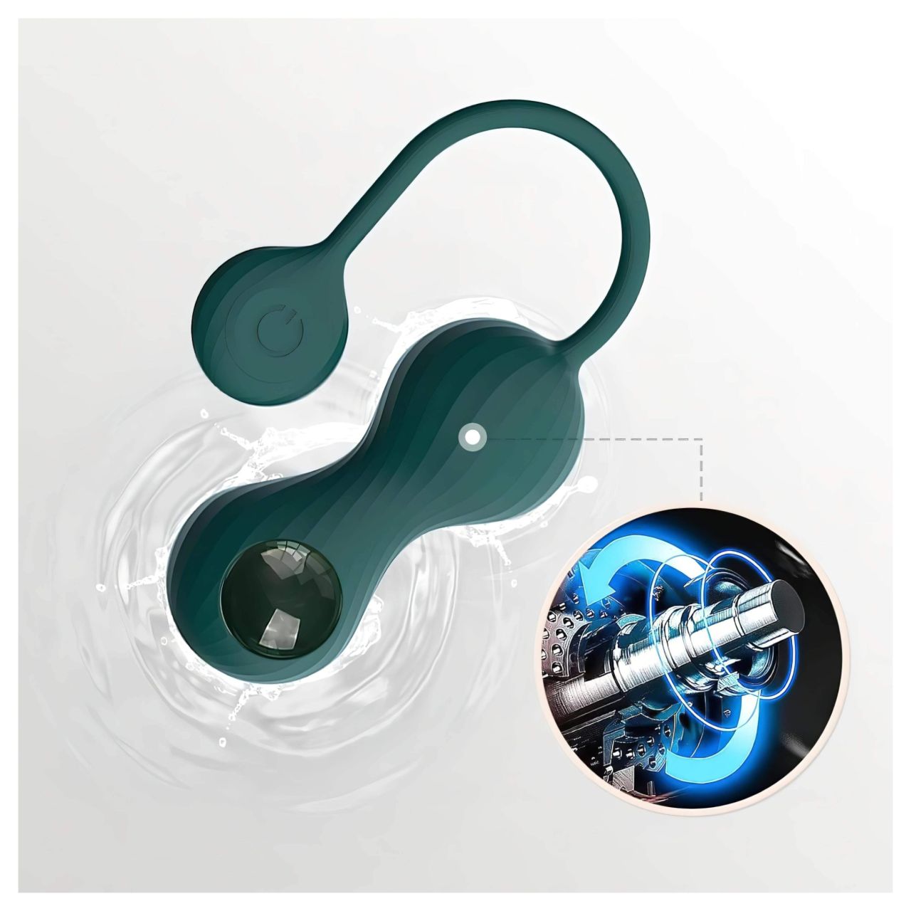 Magic Motion Crystal Duo - okos gésagolyó szett - (zöld)