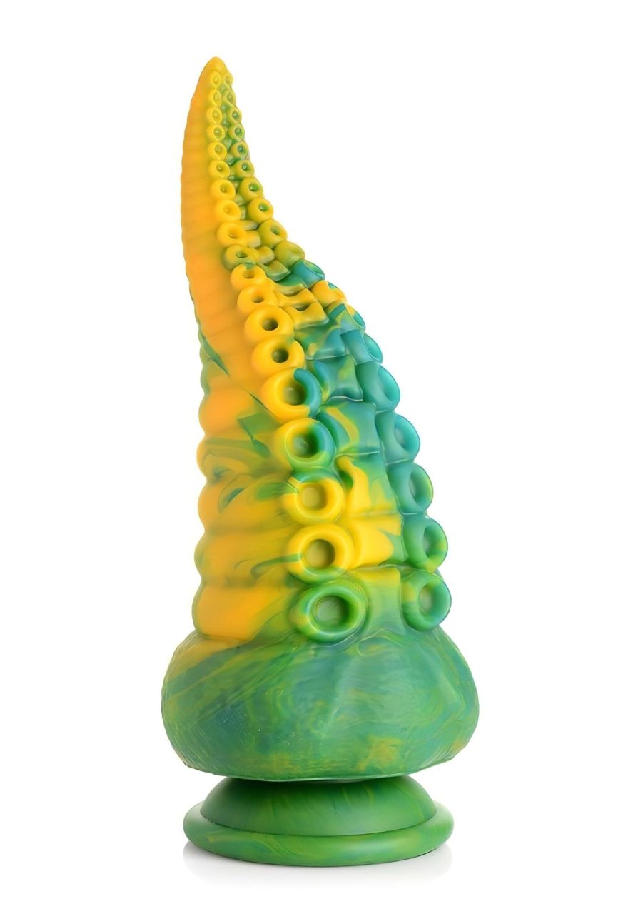 Creature Cocks Monstropus - dildó - 22cm (sárga)