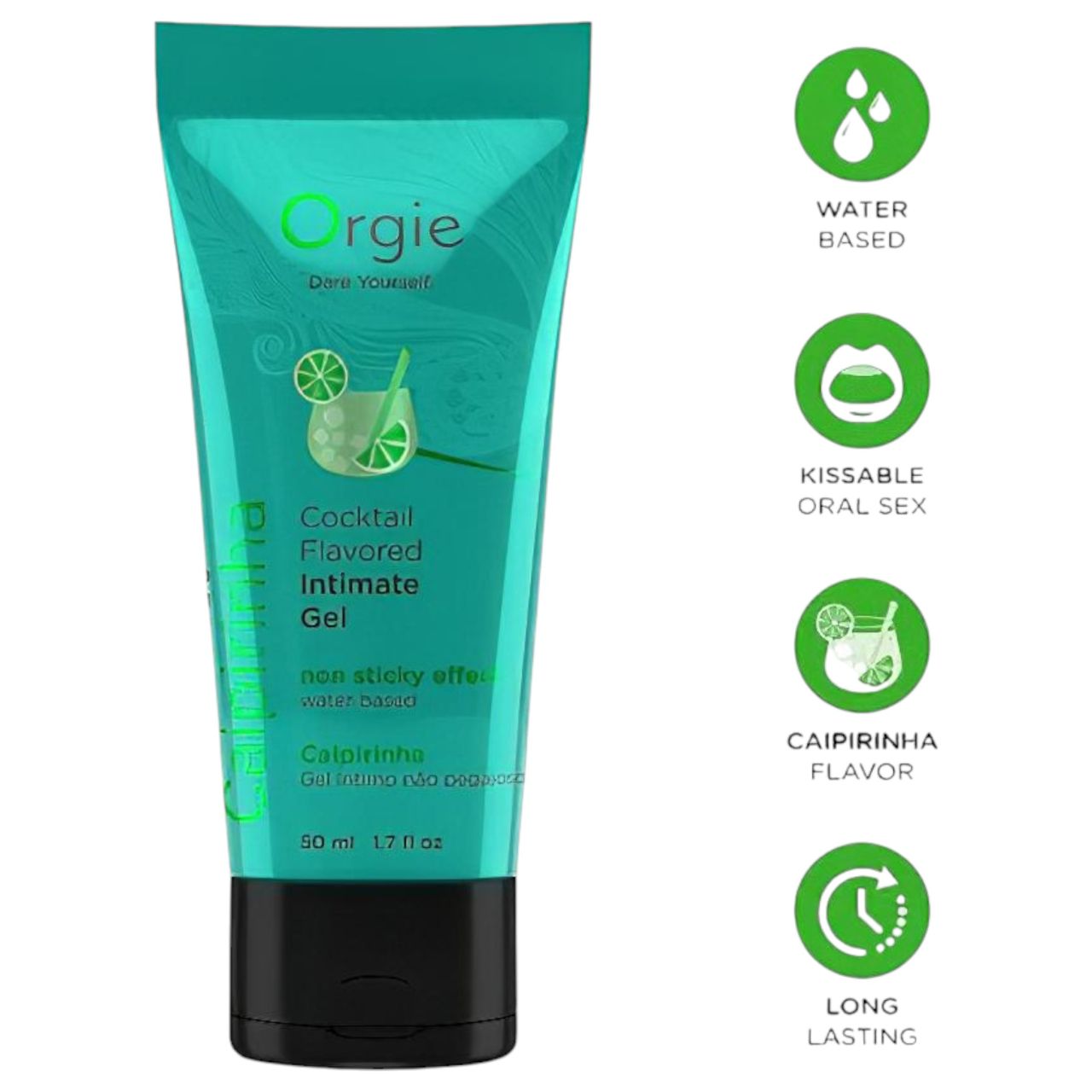 Orgie Cocktail - ehető síkosító - trópusi (50ml)