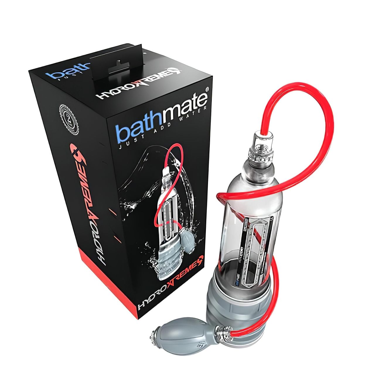 BathMate Xtreme Hydromax 9 - Hydropumpa szett (átlátszó)