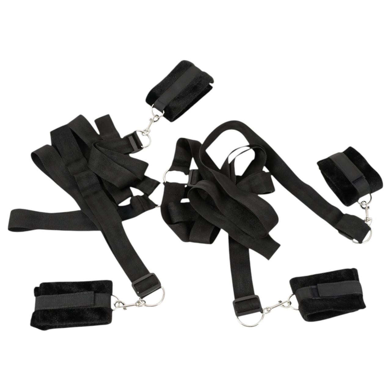 Bad Kitty - plüss ágyhoz kötöző szett (5 részes) Bad Kitty - plüss ágyhoz kötöző szett (5 részes)