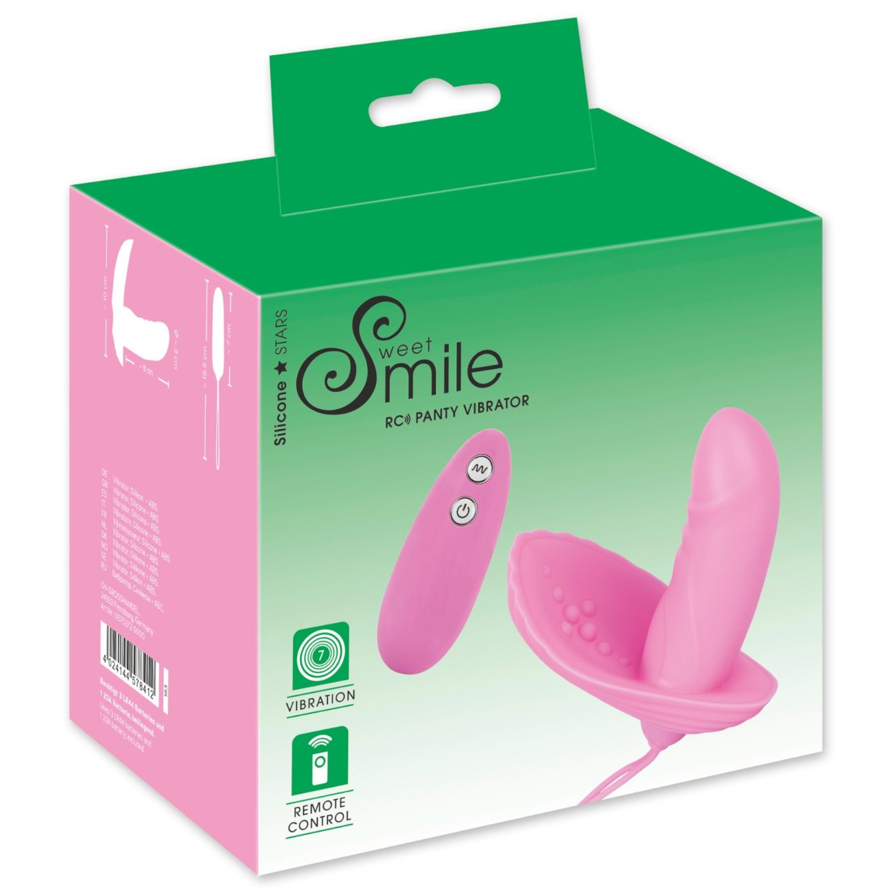SMILE Shelly - távirányítós kagyló (rózsaszín)