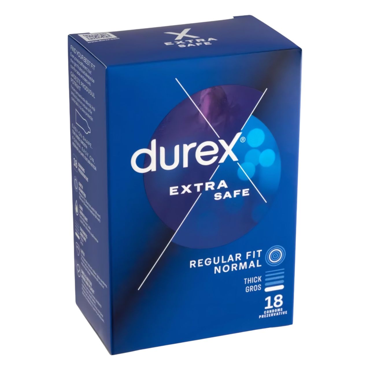 Durex Extra Safe - biztonságos óvszer (18db) Durex Extra Safe - biztonságos óvszer (18db)