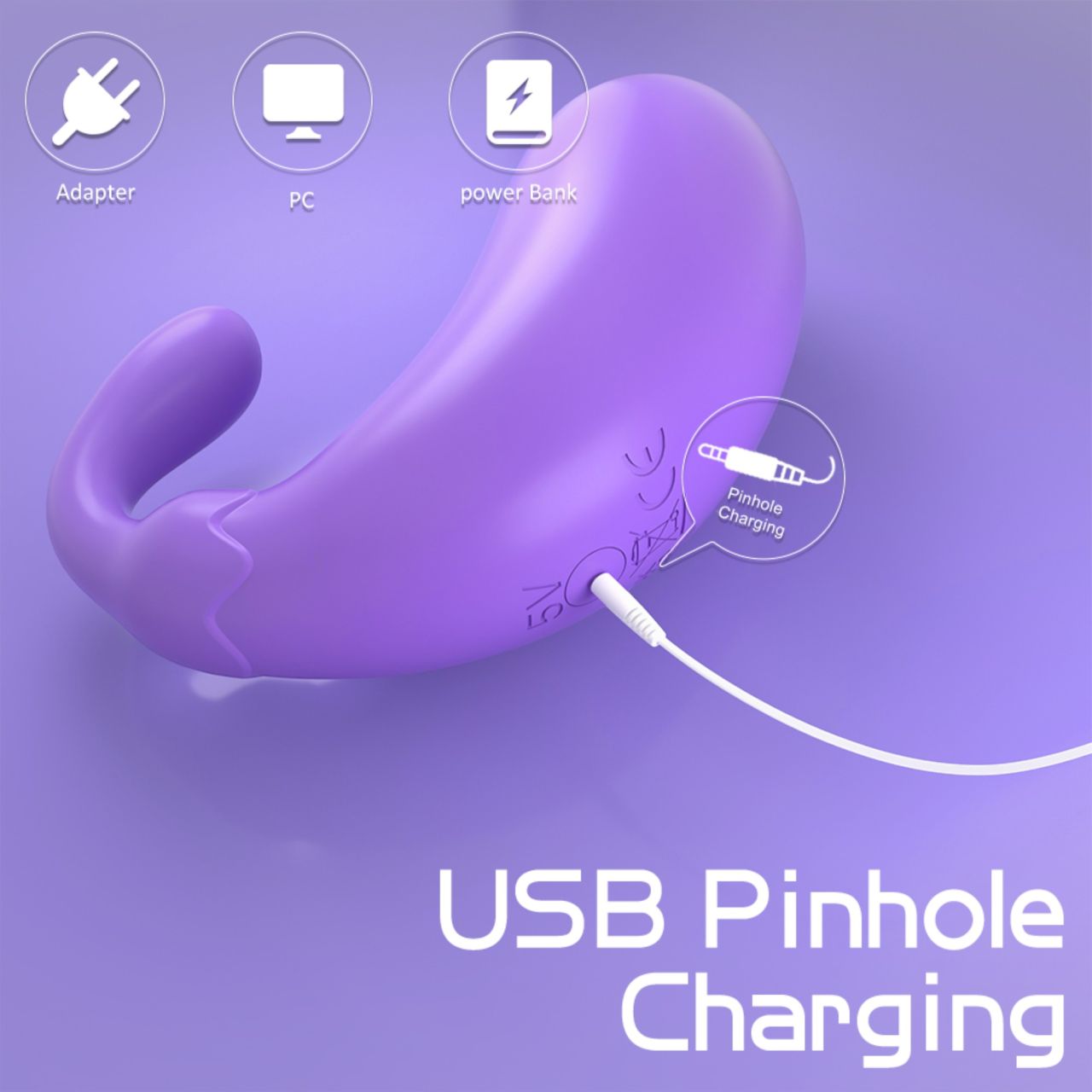 Sex HD - padlizsán formájú vibrációs tojás (lila) Sex HD - padlizsán formájú vibrációs tojás (lila)