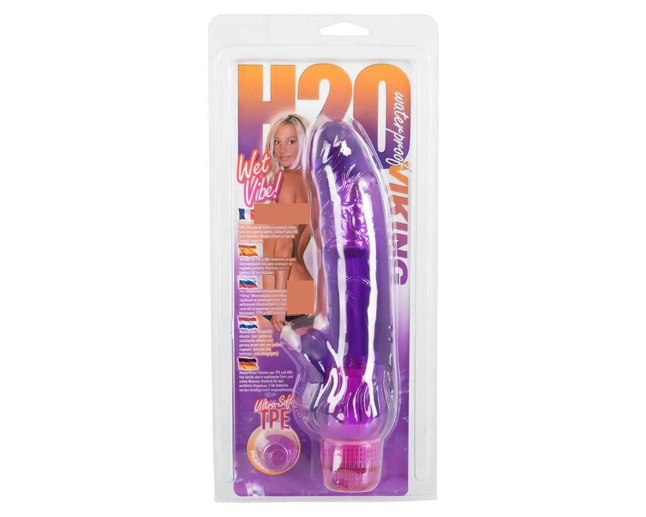 H2O Viking vibrátor (lila) H2O Viking vibrátor (lila)