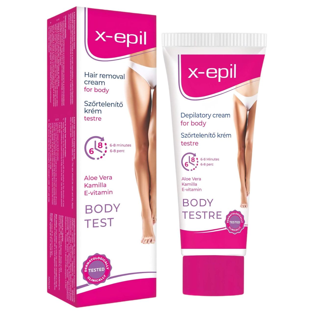 X-Epil - szőrtelenítő krém (75ml) X-Epil - szőrtelenítő krém (75ml)