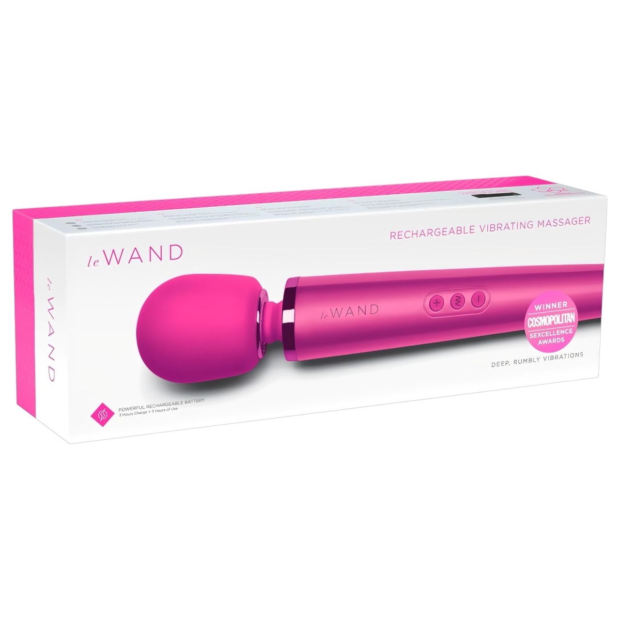 le Wand - masszírozó vibrátor (pink) le Wand - masszírozó vibrátor (pink)