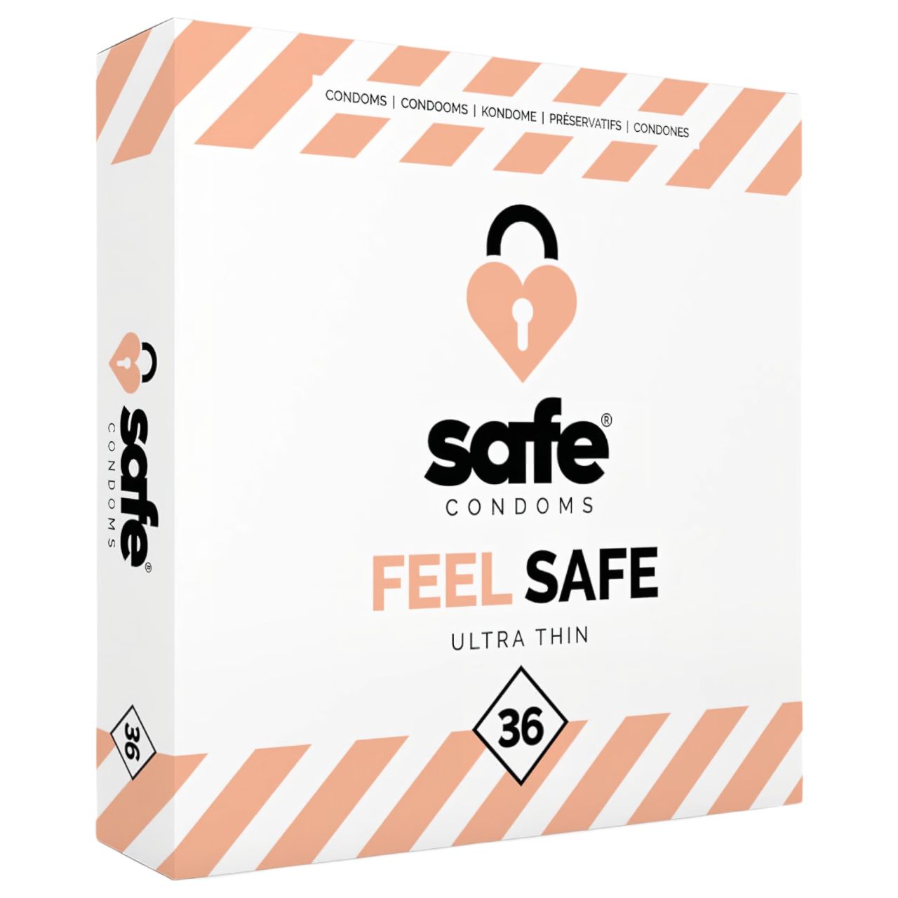 SAFE Feel Safe - vékony óvszer (36db) SAFE Feel Safe - vékony óvszer (36db)