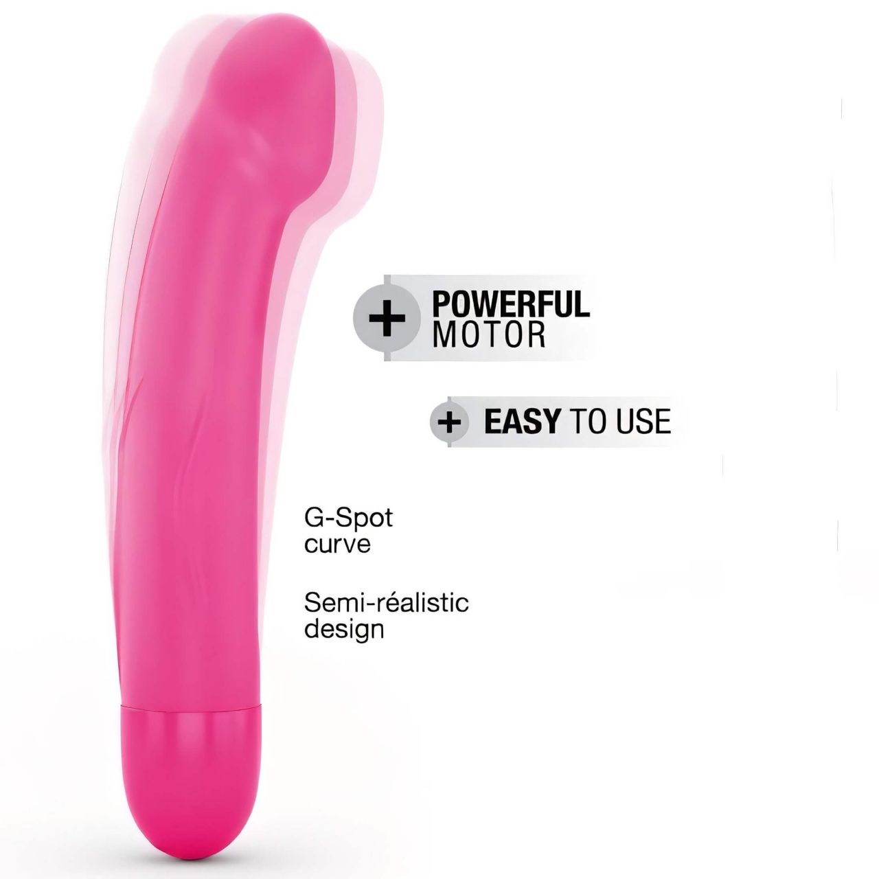 Dorcel Real Vibration M 2.0 - akkus vibrátor (pink) Dorcel Real Vibration M 2.0 - akkus vibrátor (pink)