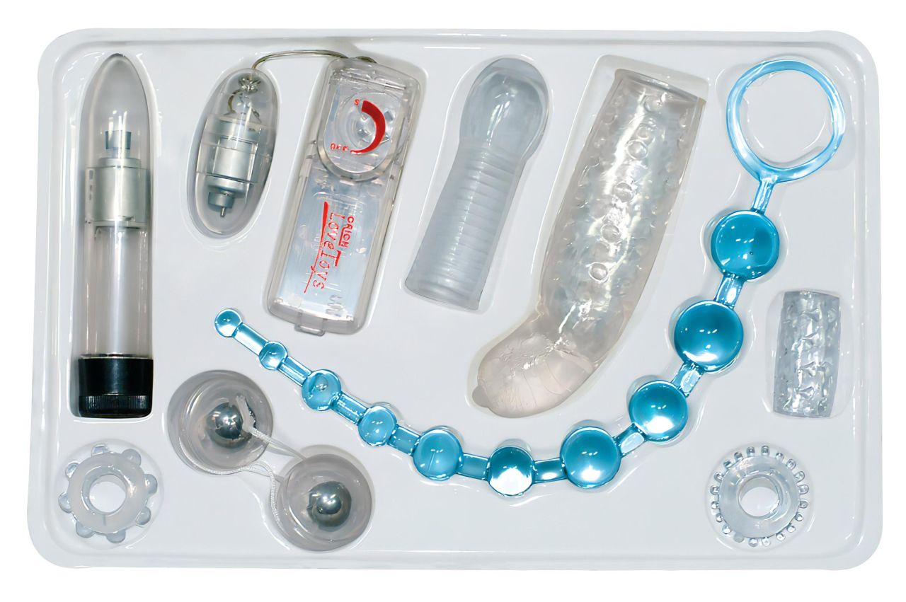 / Kristálytiszta - vibrátoros készlet (9 részes) / Kristálytiszta - vibrátoros készlet (9 részes)