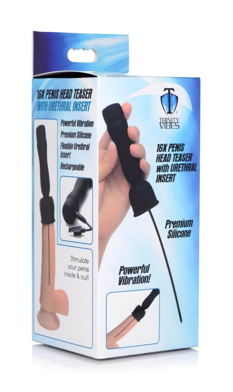 Trinity Vibes - 2in1 dilator és makkvibrátor (fekete) Trinity Vibes - 2in1 dilator és makkvibrátor (fekete)