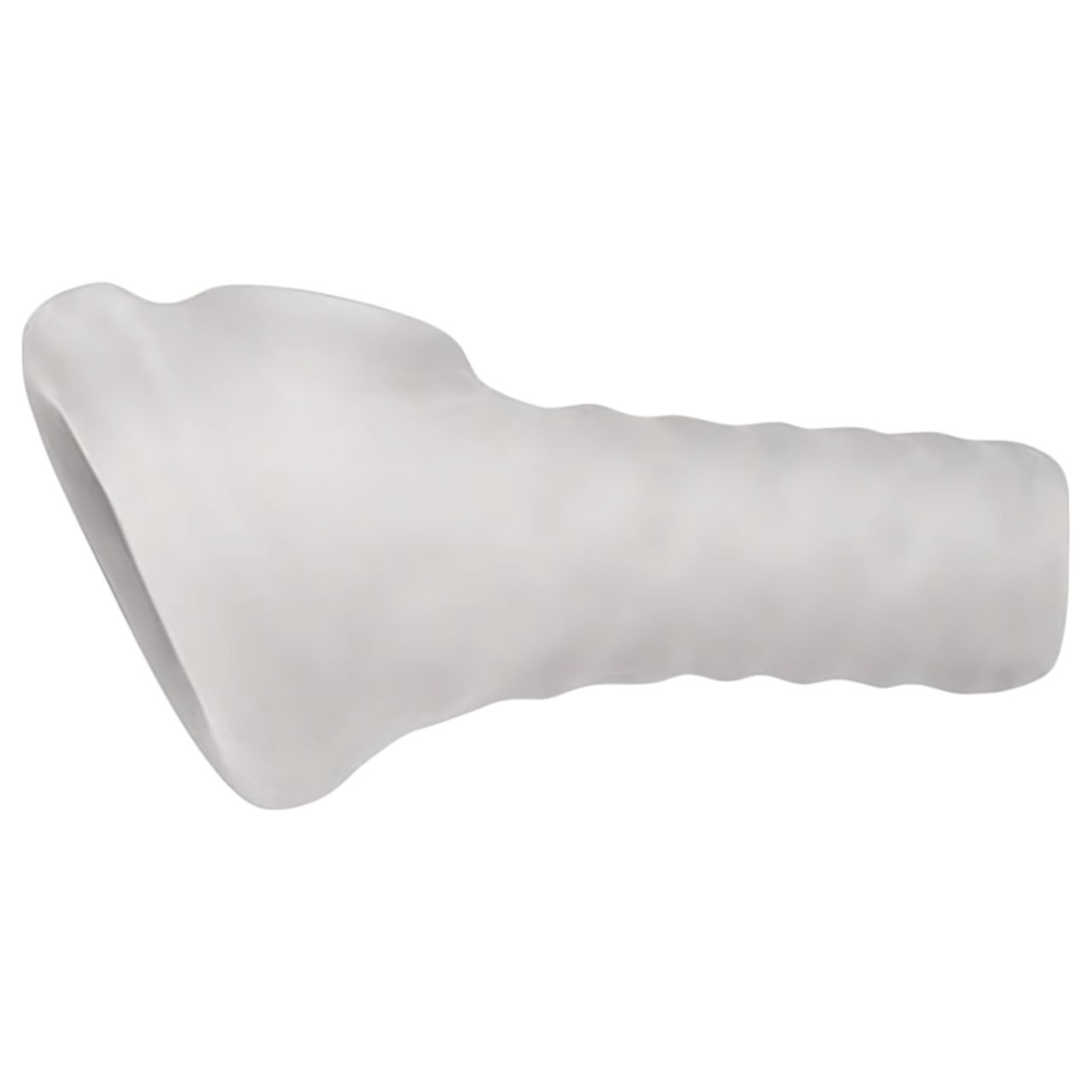 Perfect Fit Breeder - nyitott péniszköpeny (10 cm) - fehér