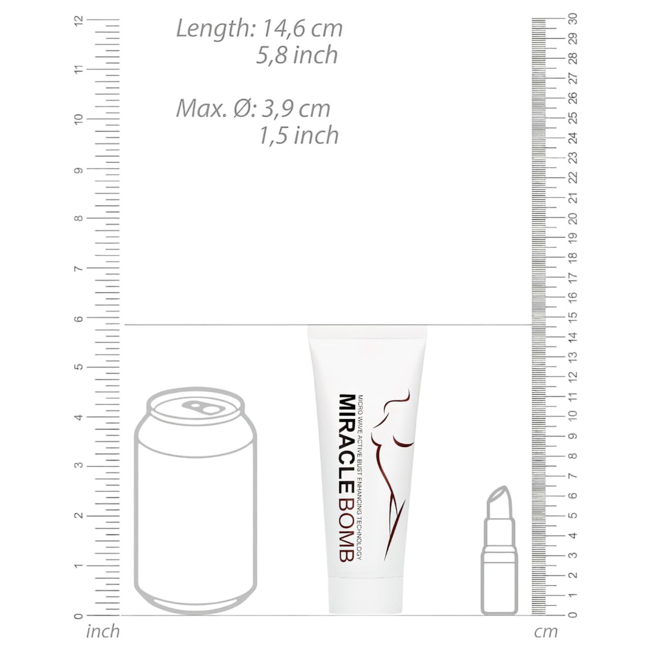 Pharmquests Miracle Bomb - mellnagyobbító és feszesítő krém (100ml) Pharmquests Miracle Bomb - mellnagyobbító és feszesítő krém (100ml)