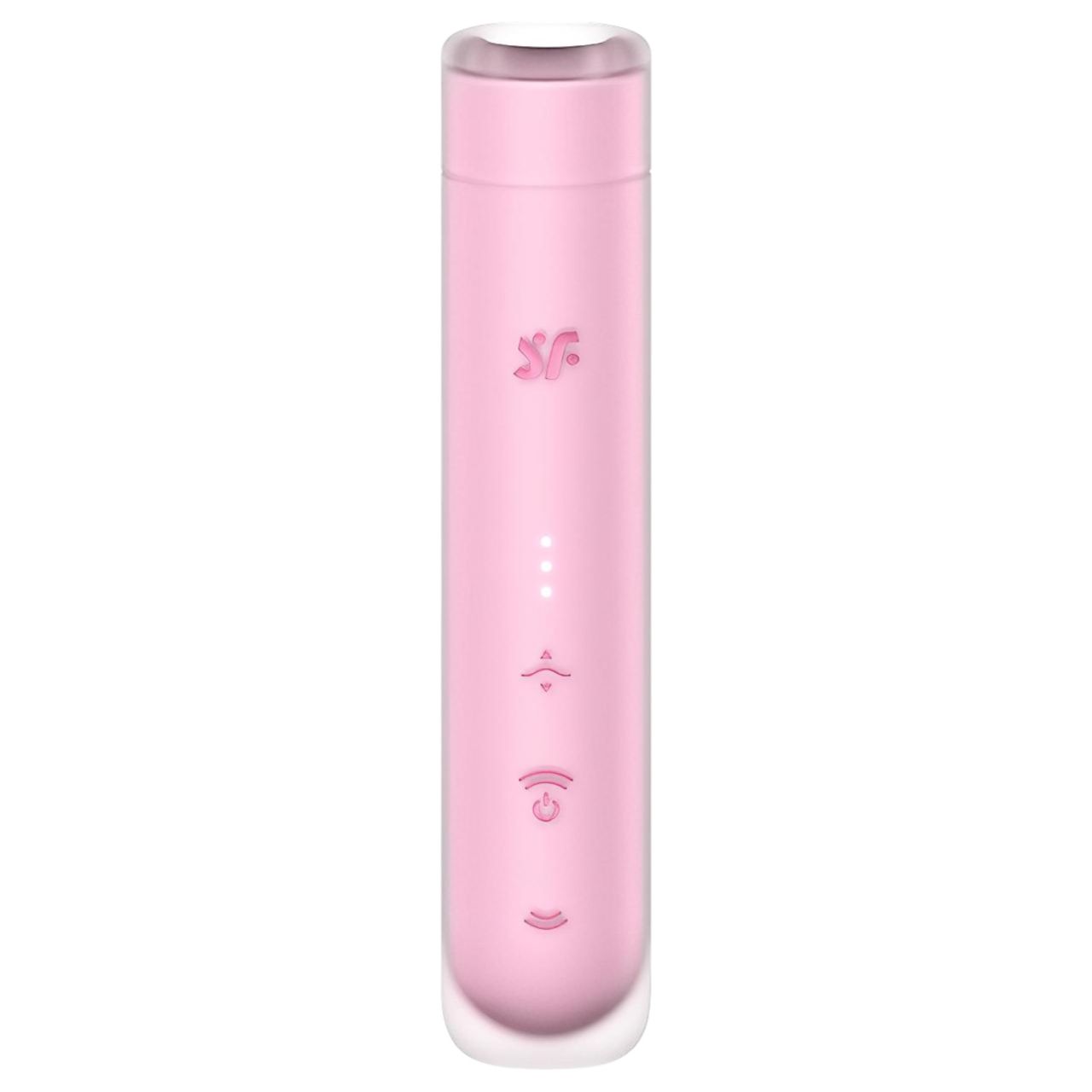 Satisfyer First Kiss - léghullámos csiklóizgató (piros)