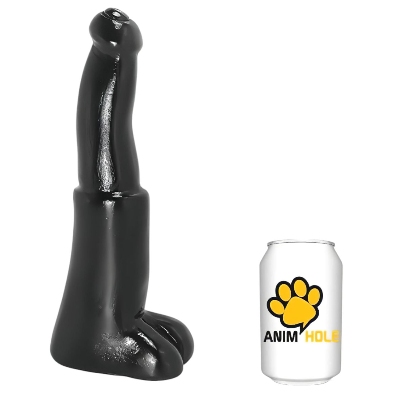 AnimHole Bull - bika pénisz dildó - 25cm (fekete) AnimHole Bull - bika pénisz dildó - 25cm (fekete)