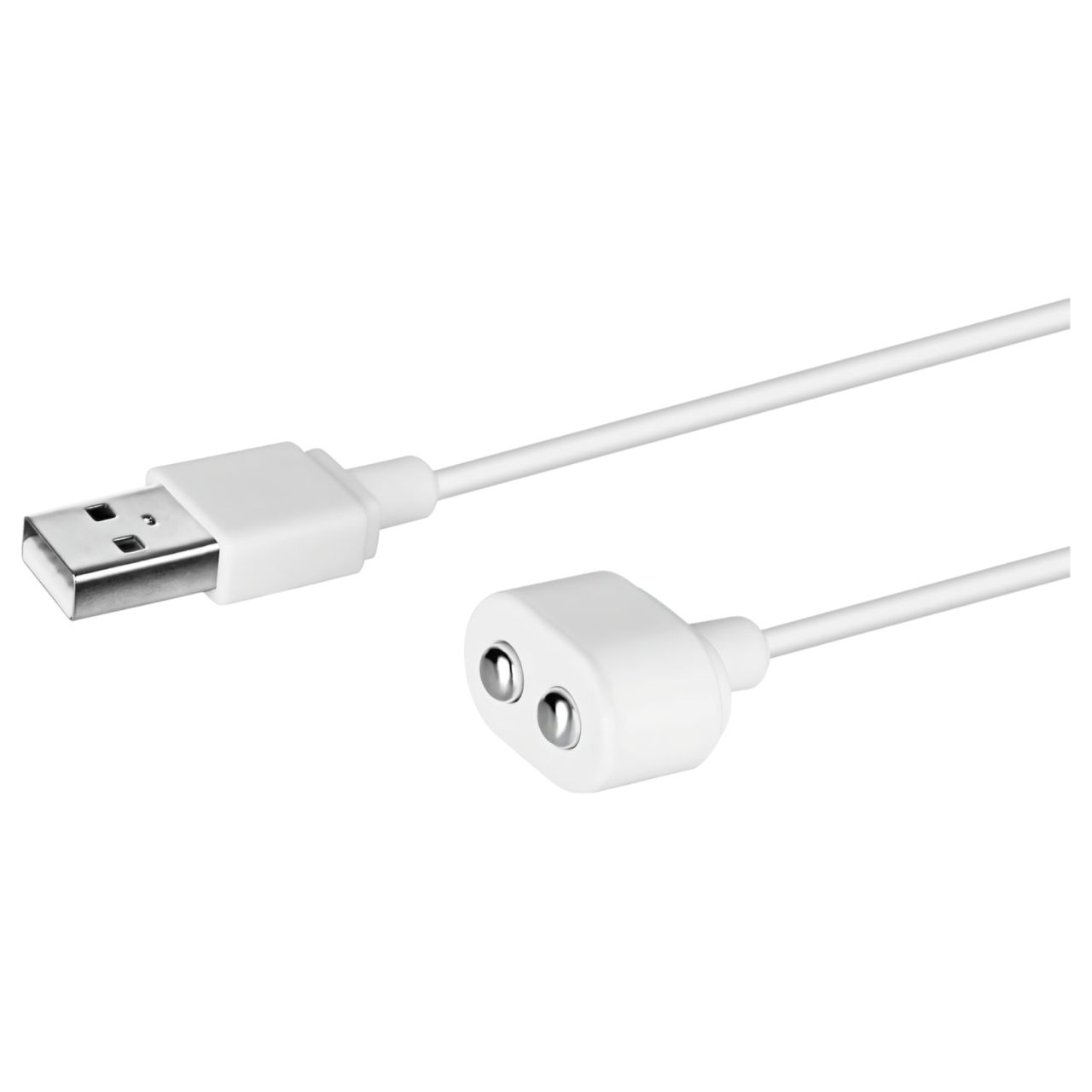Satisfyer - mágneses USB töltőkábel - 2db (fehér)