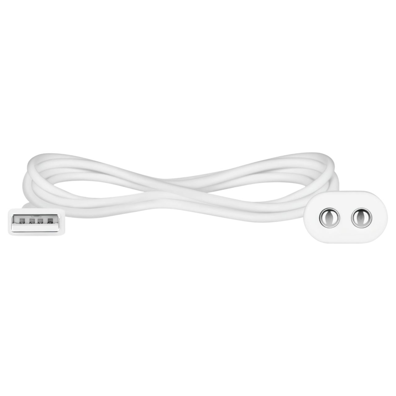 Satisfyer - mágneses USB töltőkábel - 2db (fehér)