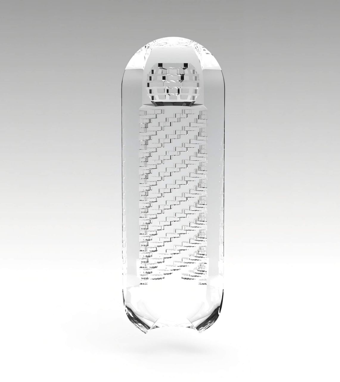 TENGA Spinner Pixel - maszturbátor (átlátszó) TENGA Spinner Pixel - maszturbátor (átlátszó)