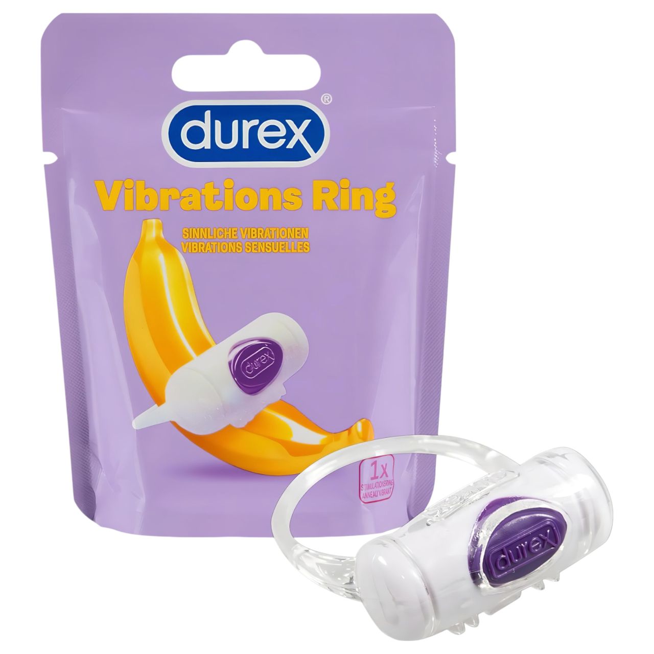 Durex Pleasure Box - vibrátoros szett (8 részes) Durex Pleasure Box - vibrátoros szett (8 részes)