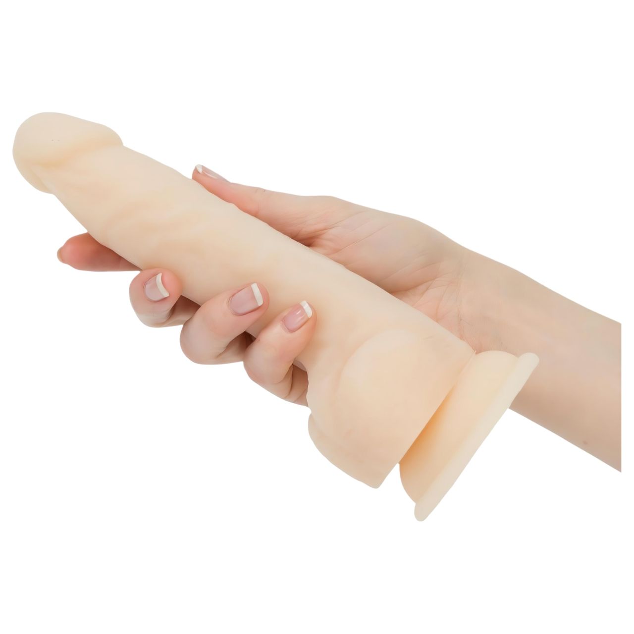 Naked Addiction Thrusting 9 - lökő vibrátor - natúr (23cm) Naked Addiction Thrusting 9 - lökő vibrátor - natúr (23cm)