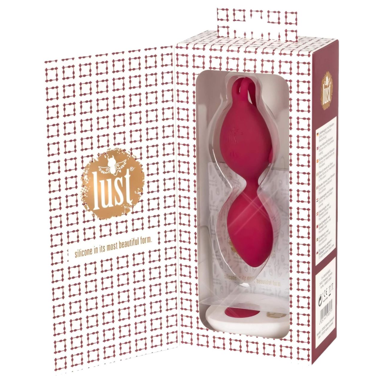 / Lust - akkus, rádiós vibrációs gésagolyó (szeder)