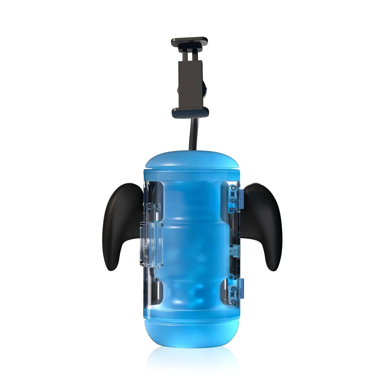 BLOWCAST Wingman Pro - automatikus maszturbátor (kék-fekete) BLOWCAST Wingman Pro - automatikus maszturbátor (kék-fekete)