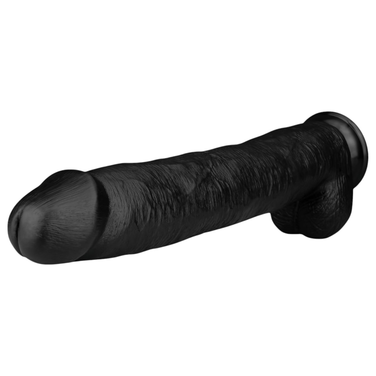 BUTTR Operation Dingo - óriás élethű dildó - 43 cm (fekete) BUTTR Operation Dingo - óriás élethű dildó - 43 cm (fekete)