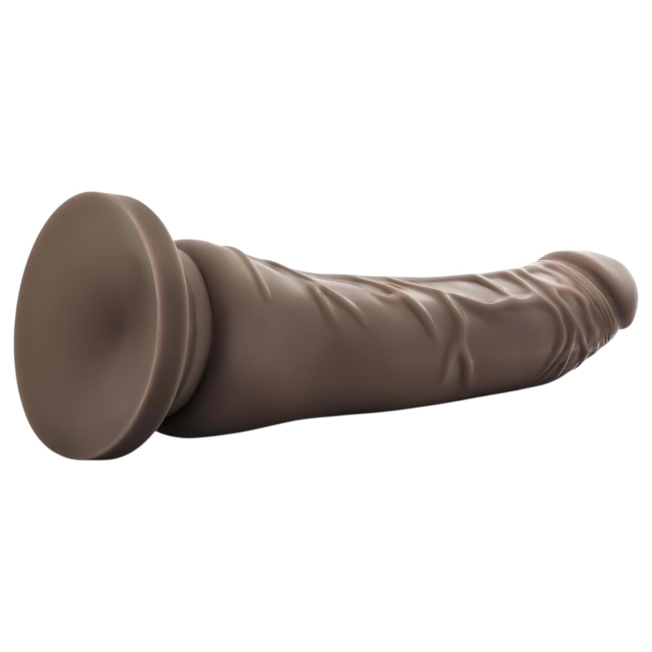 Dr. Skin 8,5 - tapadókorongos élethű dildó - barna (20,5cm) Dr. Skin 8,5 - tapadókorongos élethű dildó - barna (20,5cm)