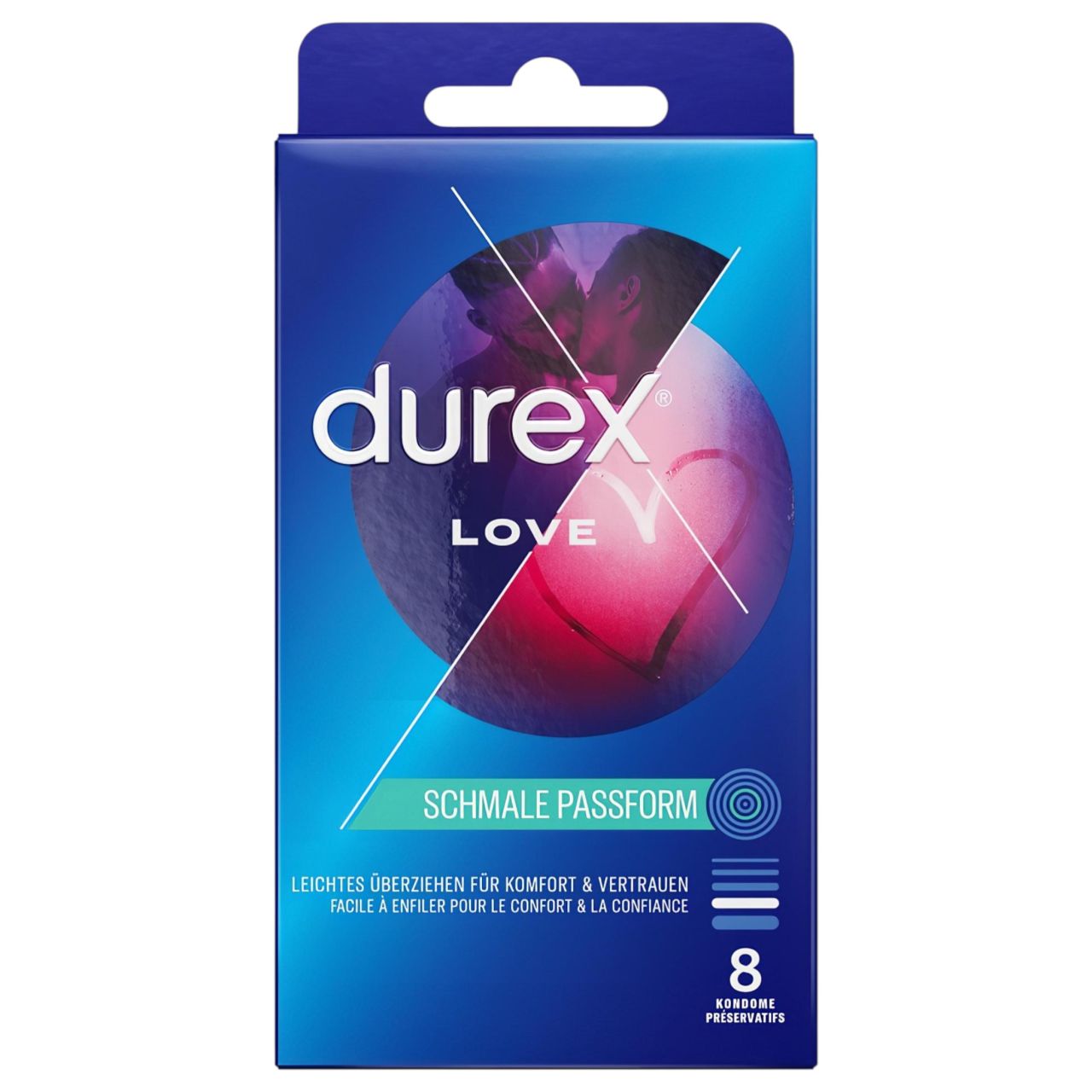 Durex Love - Slimfit óvszer (8db)