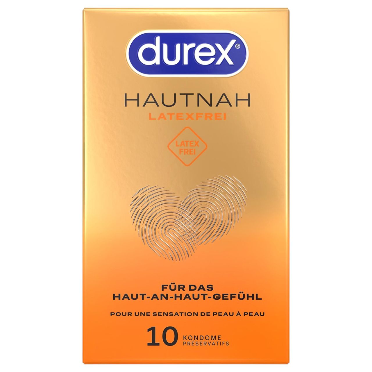 Durex Hautnah - latexmentes óvszer (10db)