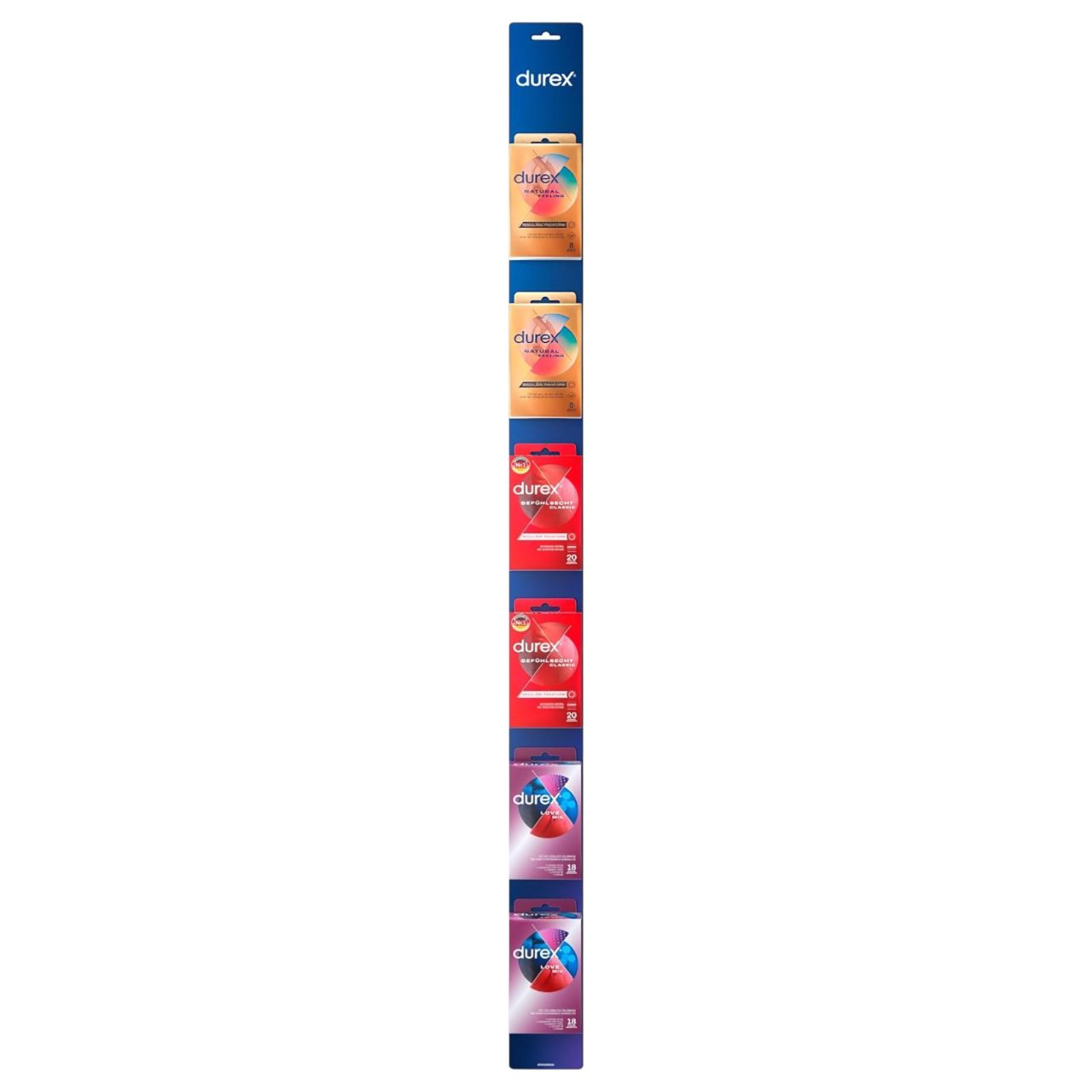 Durex - óvszer csomag akasztós szalaggal
