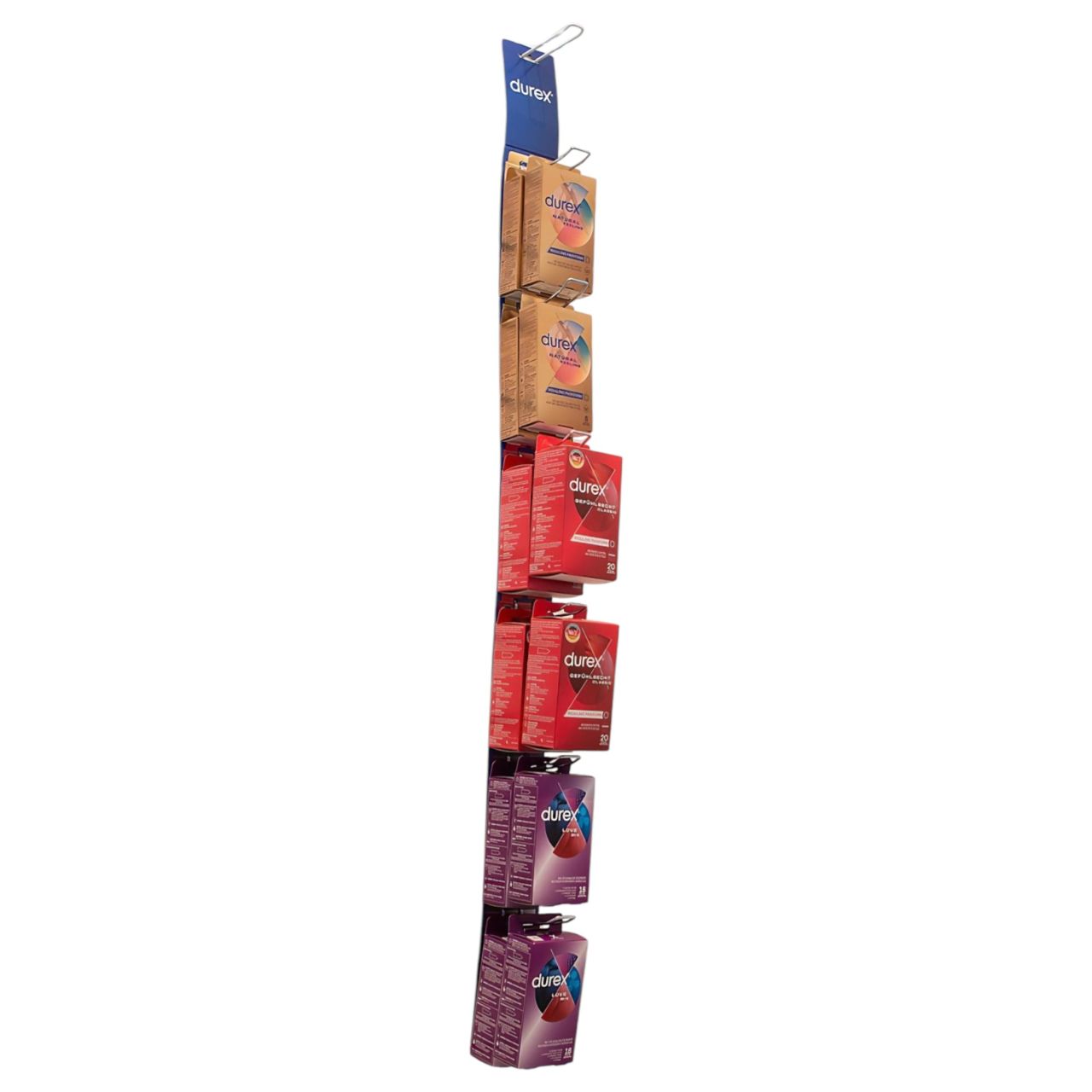 Durex - óvszer csomag akasztós szalaggal