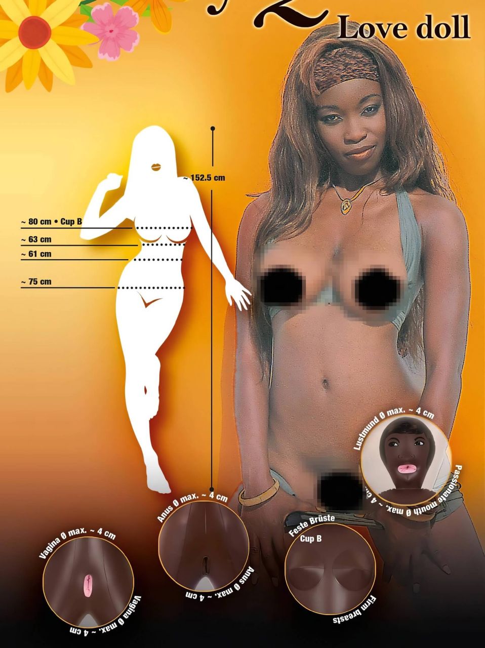 You2Toys - Beauty Queen- Fekete szépség guminő You2Toys - Beauty Queen- Fekete szépség guminő