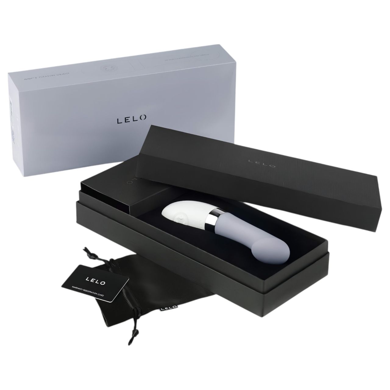 LELO Gigi 2 - szilikon G-pont vibrátor (szürke) LELO Gigi 2 - szilikon G-pont vibrátor (szürke)