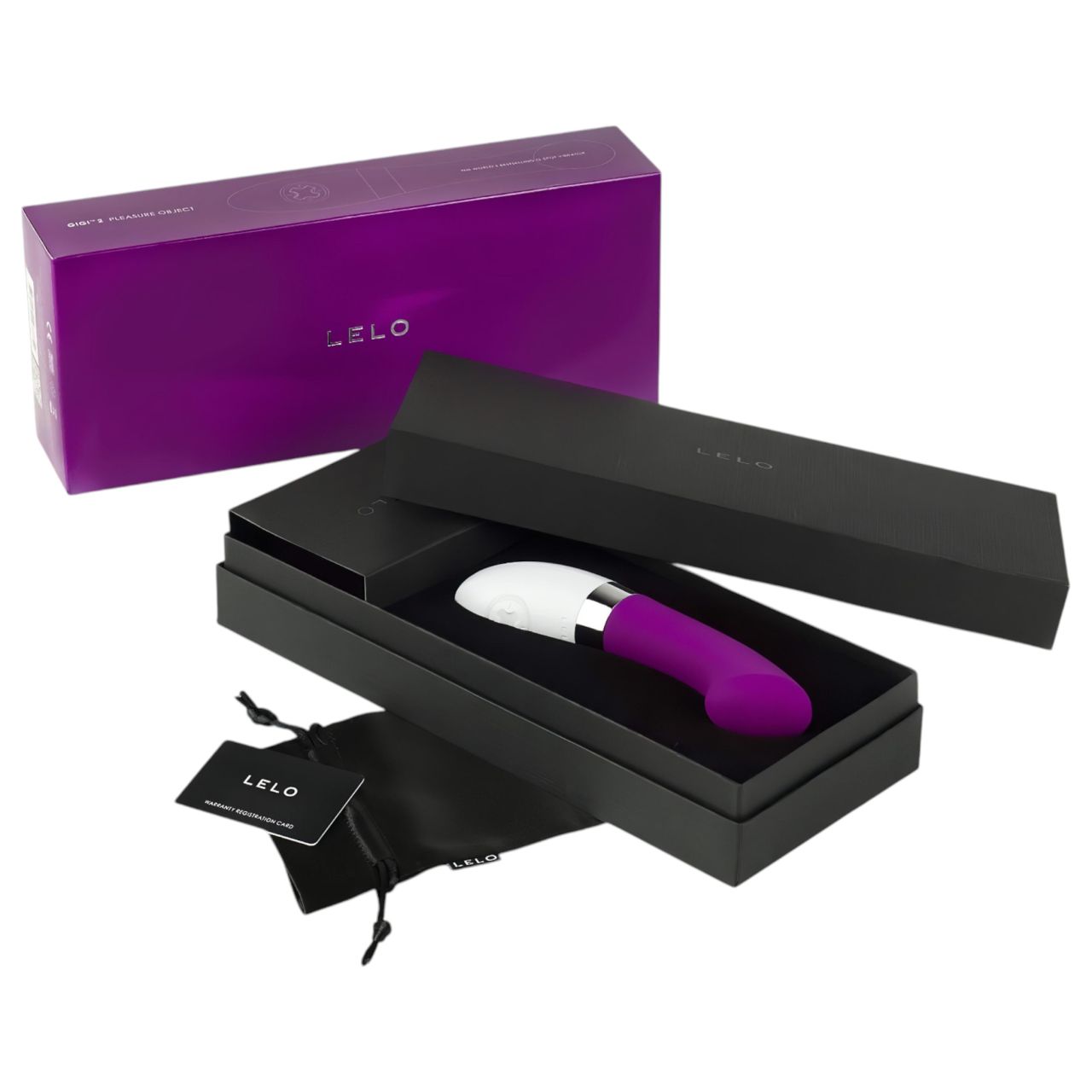 LELO Gigi 2 - szilikon G-pont vibrátor (lila) LELO Gigi 2 - szilikon G-pont vibrátor (lila)