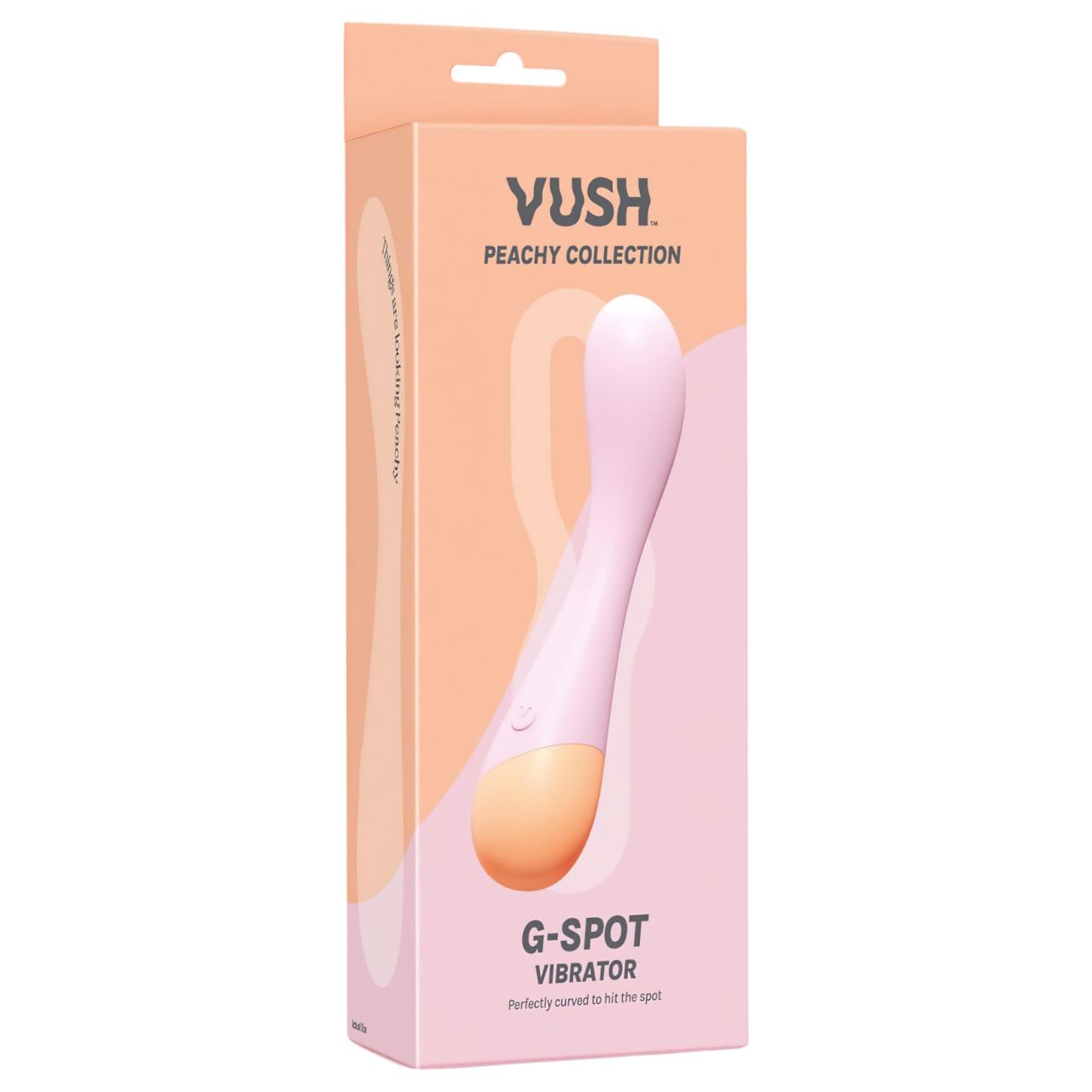 Vush Peachy G-Spot - akkus G-pont vibrátor (pink) Vush Peachy G-Spot - akkus G-pont vibrátor (pink)