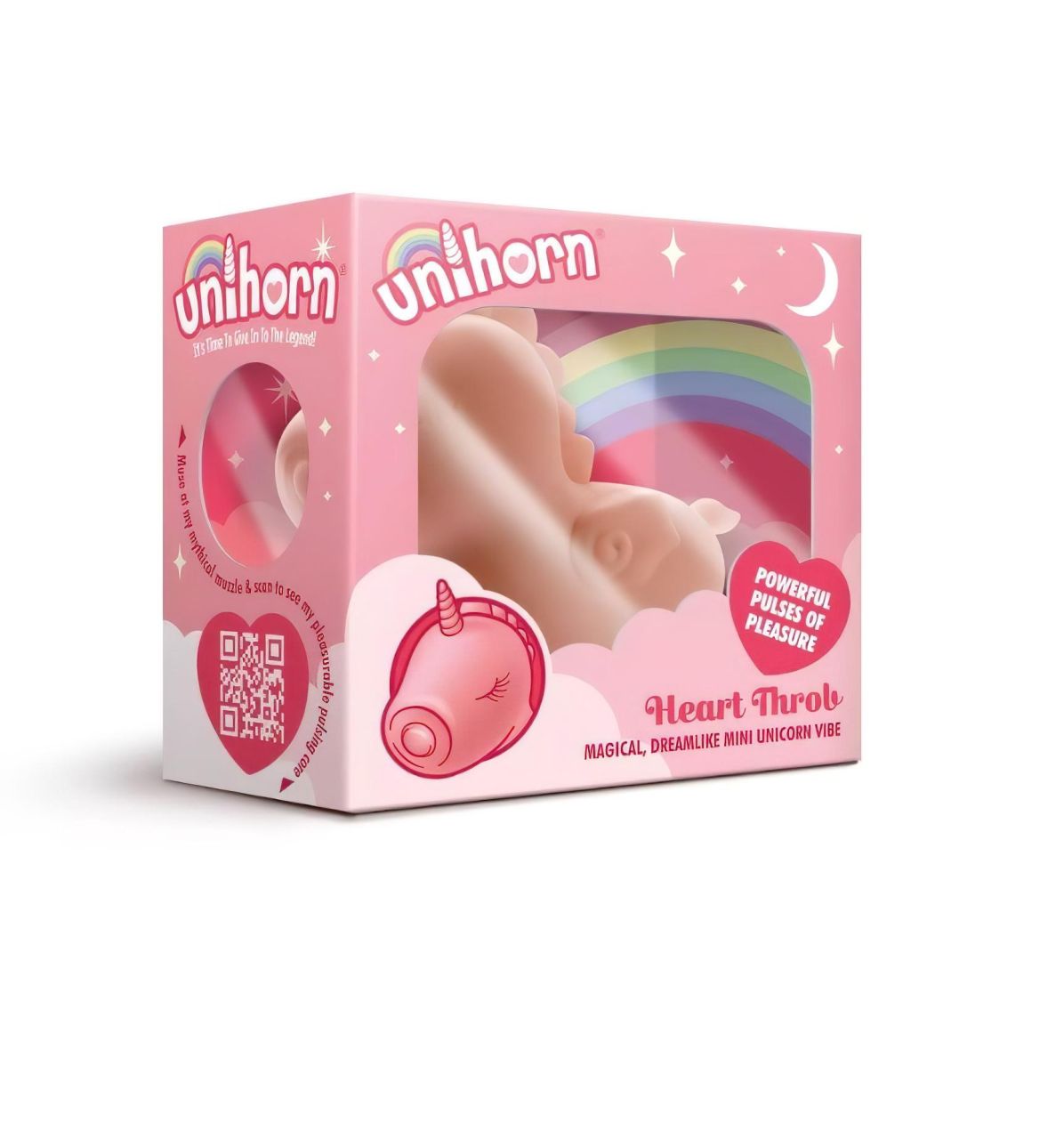 Unihorn Heart Throb - akkus unikornis csiklóizgató (pink) Unihorn Heart Throb - akkus unikornis csiklóizgató (pink)