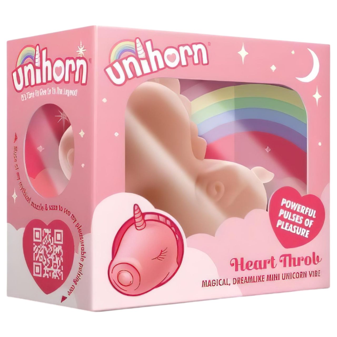 Unihorn Heart Throb - akkus unikornis csiklóizgató (pink) Unihorn Heart Throb - akkus unikornis csiklóizgató (pink)