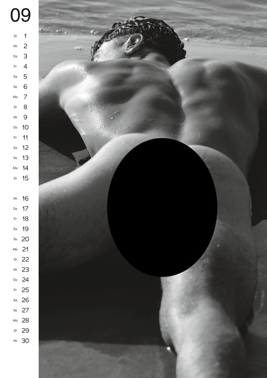 Akt férfi naptár - 2026 Akt férfi naptár - 2026